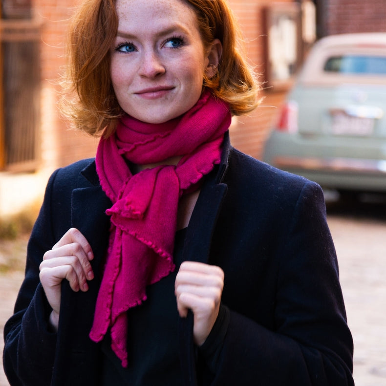 Cashmere blend scarf: Sara