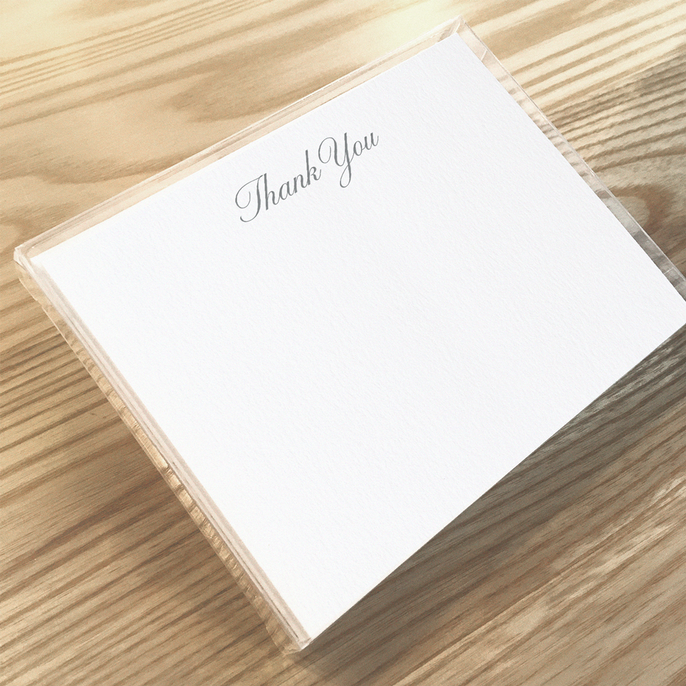 Thank You notecards (boxed set of 12)