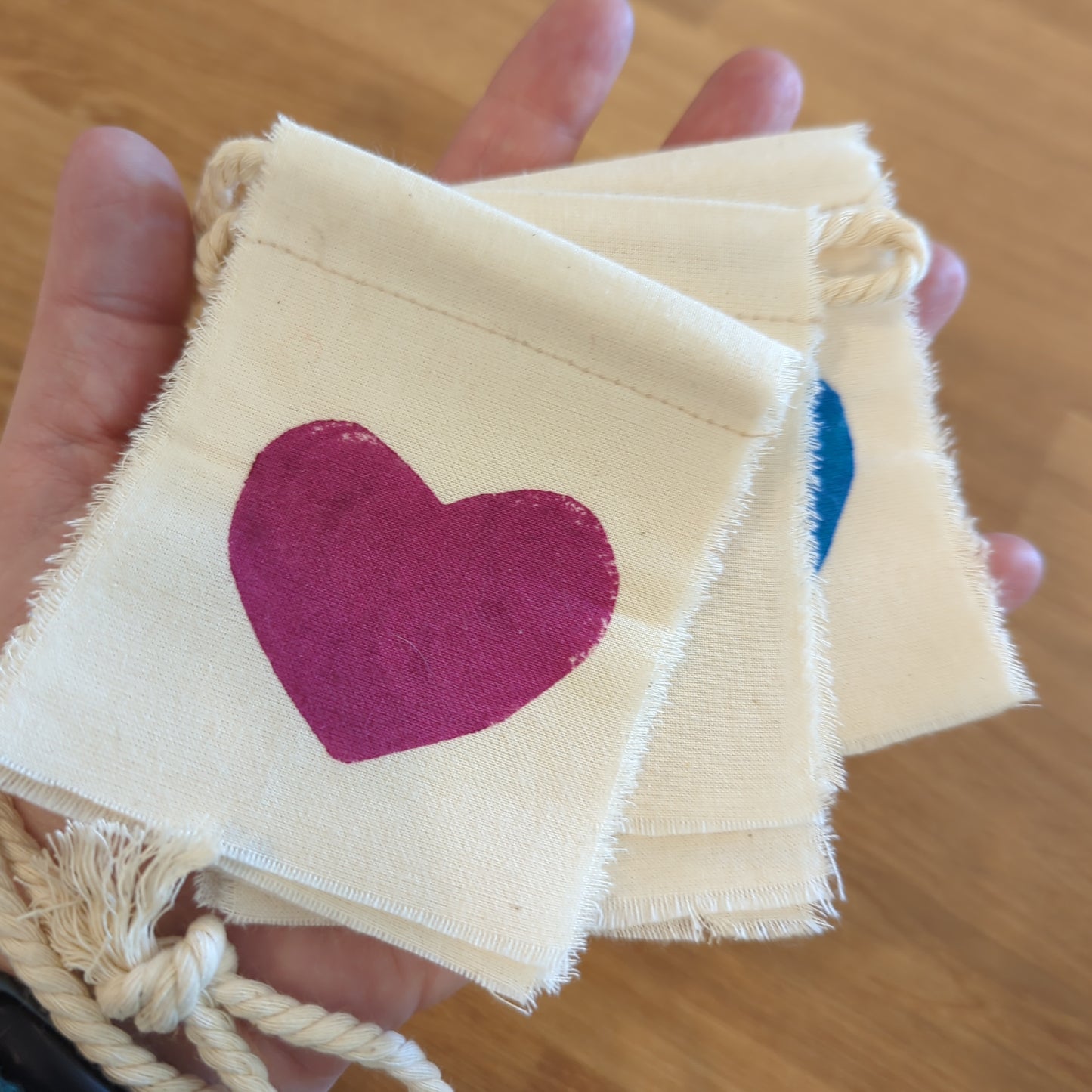 Linen flag buntings