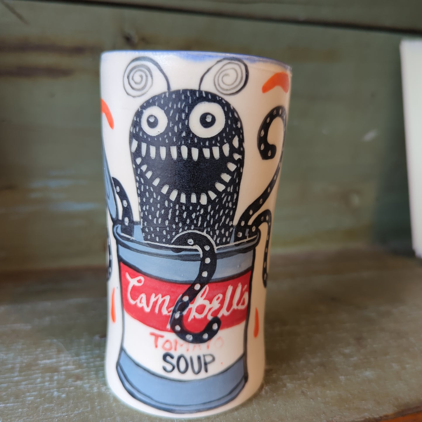 Maine monster 12 oz tumblers