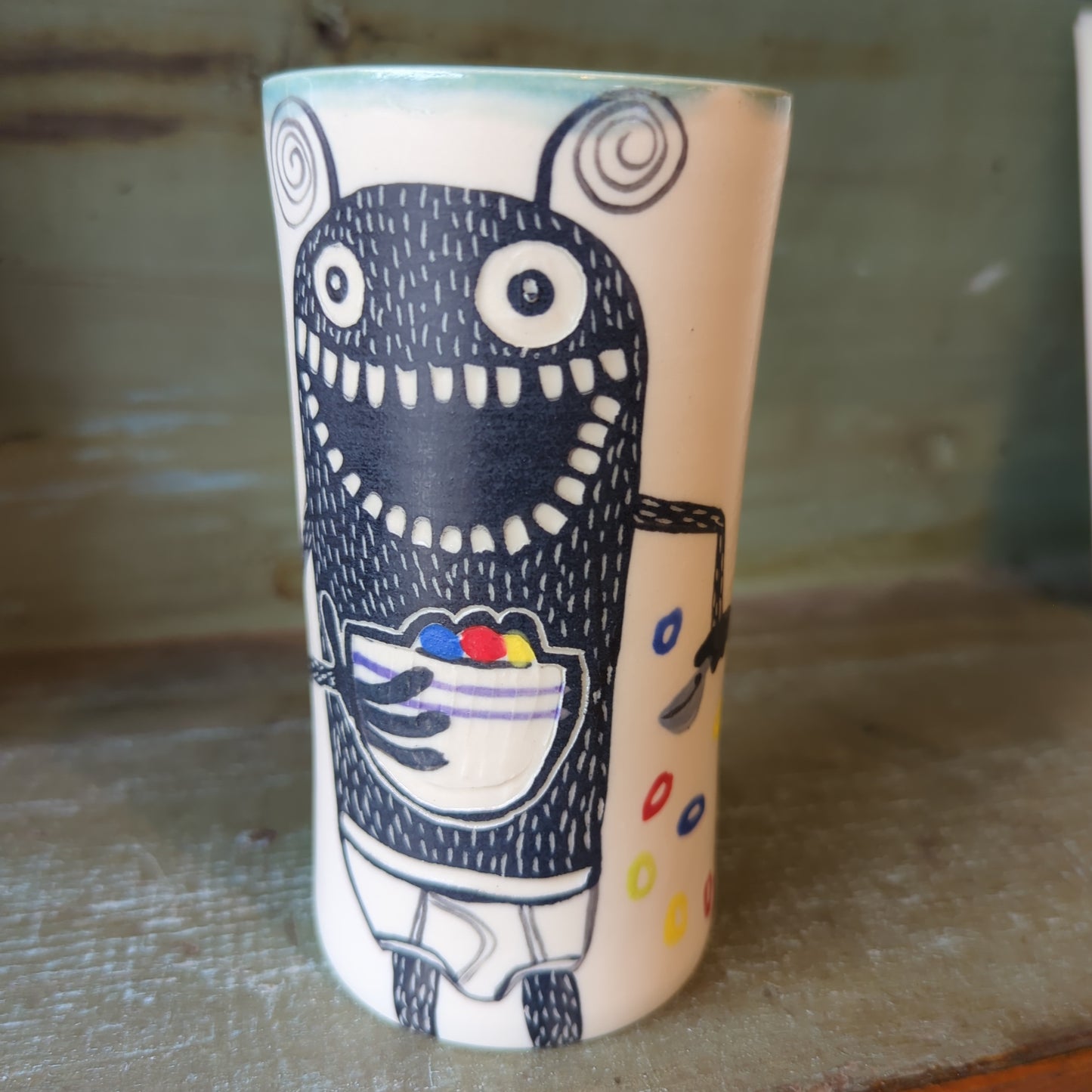 Maine monster 12 oz tumblers