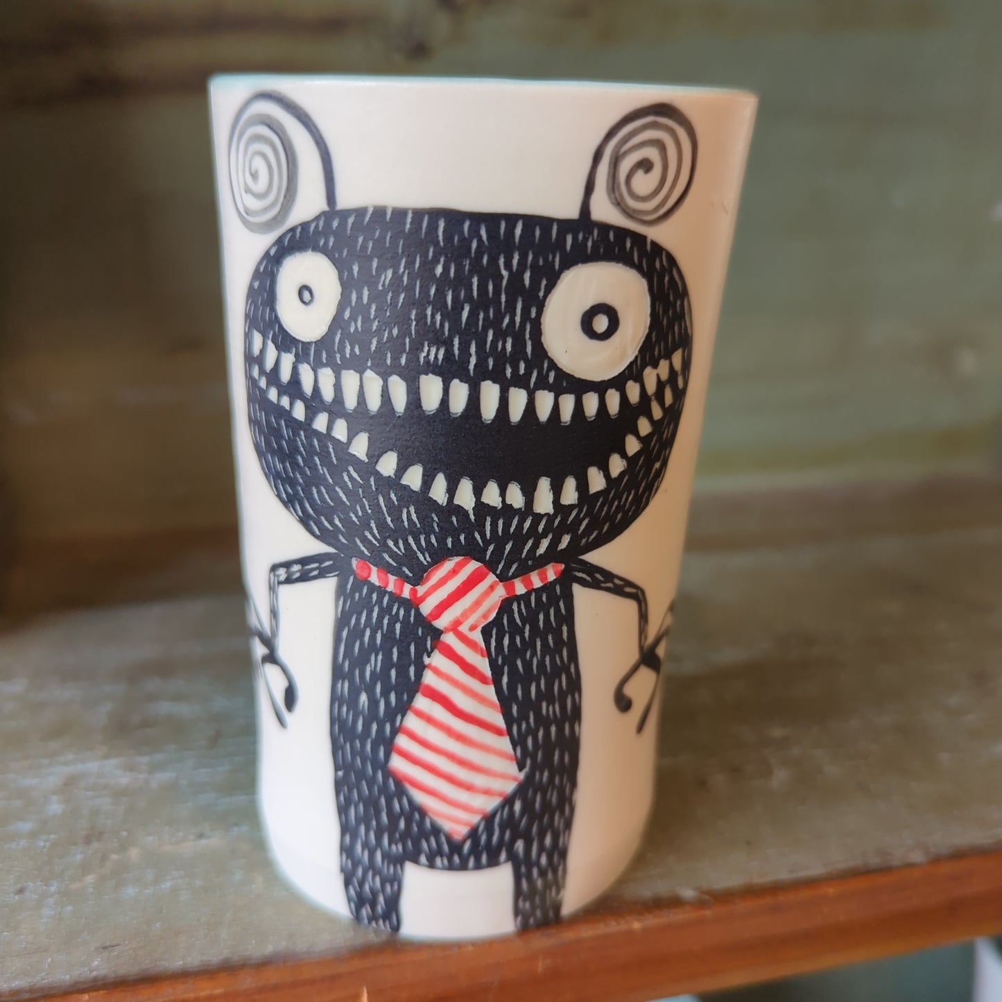 Maine monster 12 oz tumblers