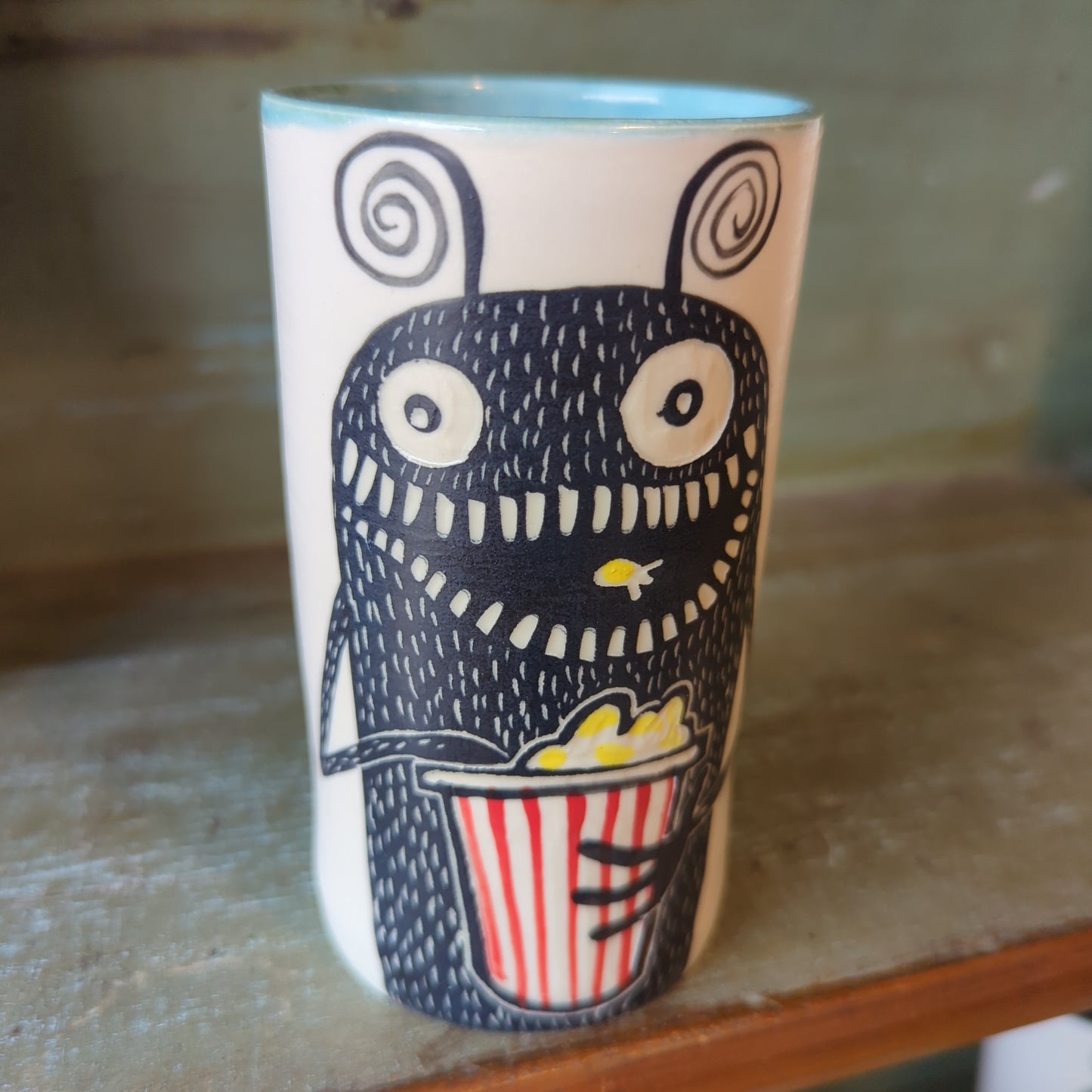 Maine monster 12 oz tumblers