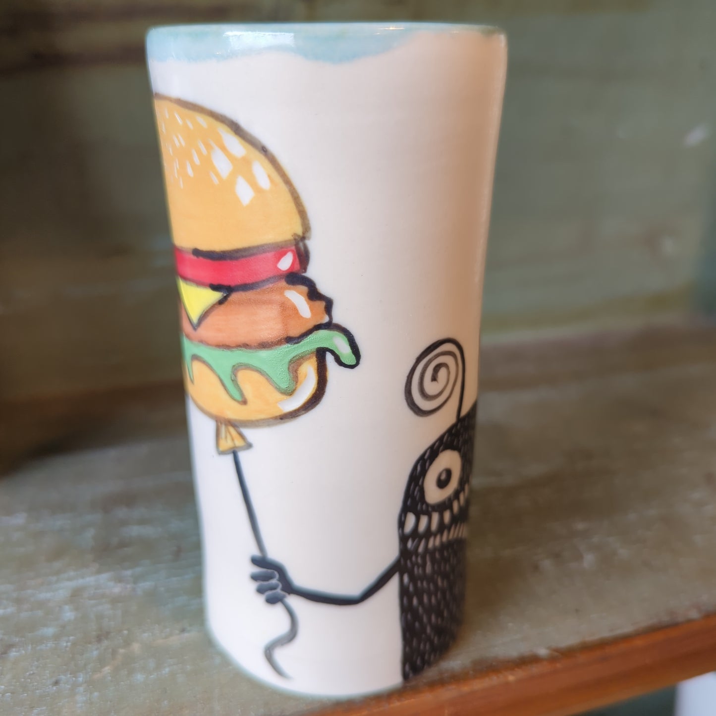 Maine monster 12 oz tumblers