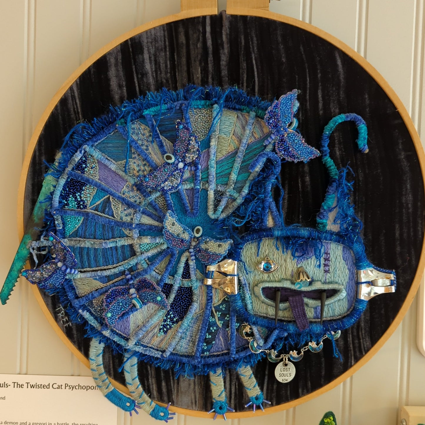 Original embroidery art