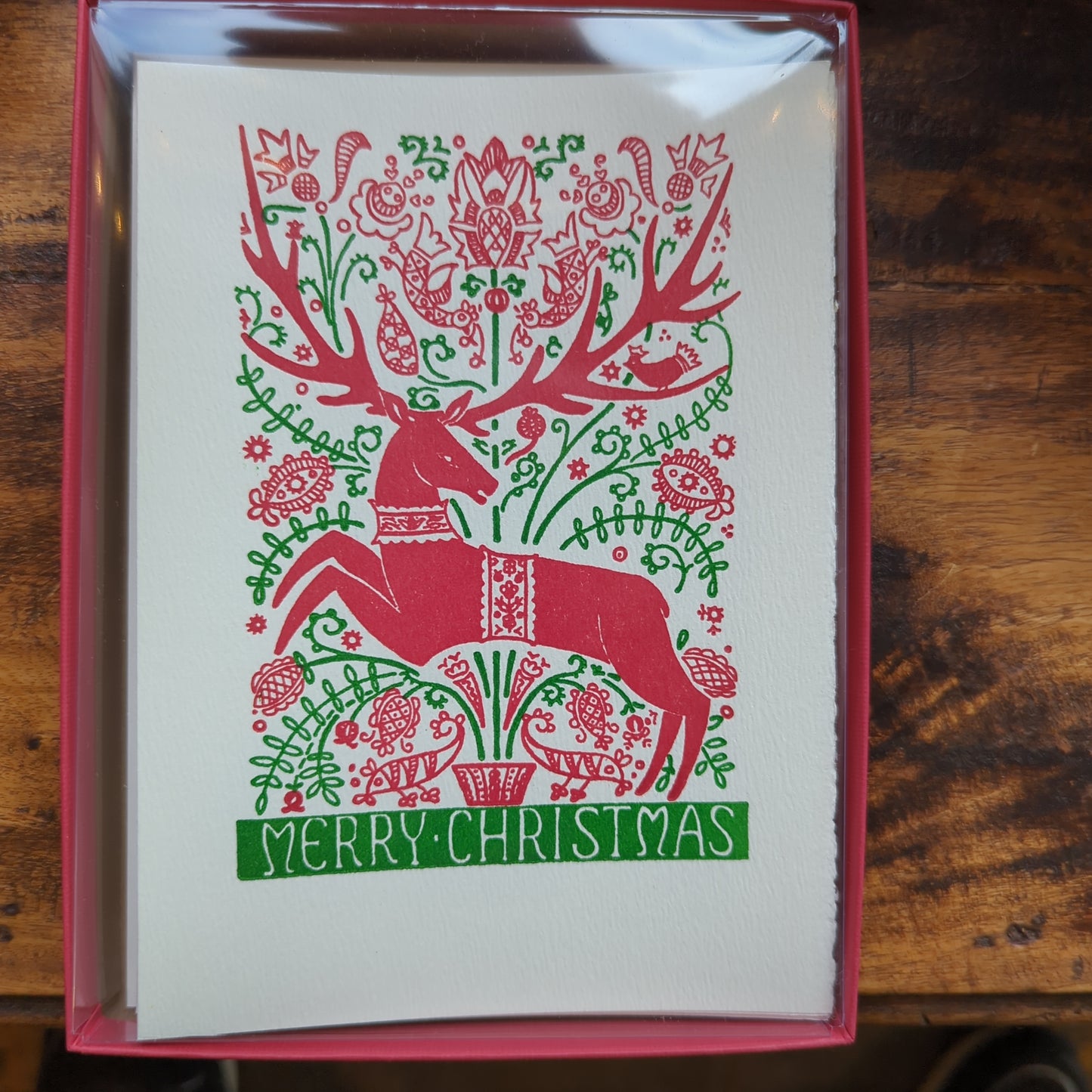 Saturn Press holiday cards