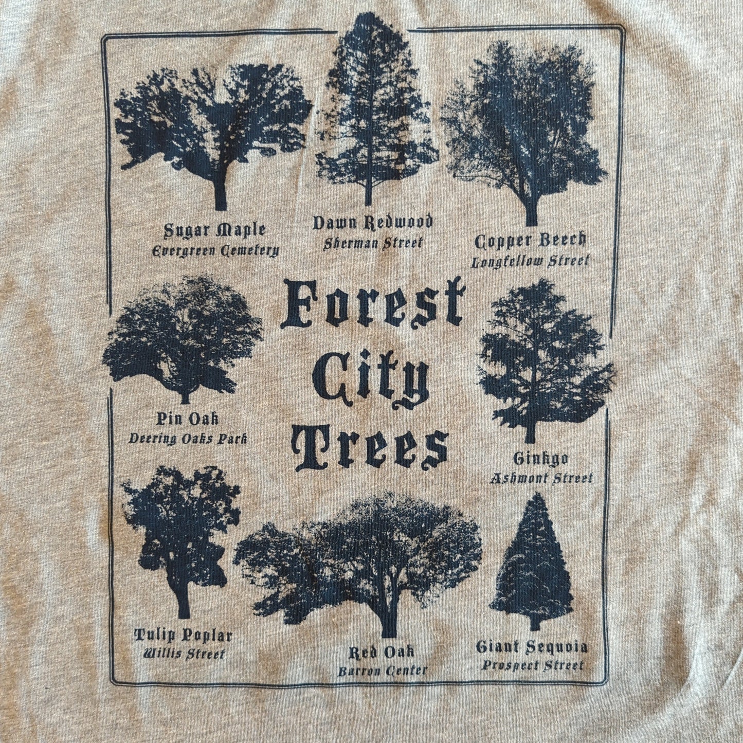 FOREST CITY classic fit tee