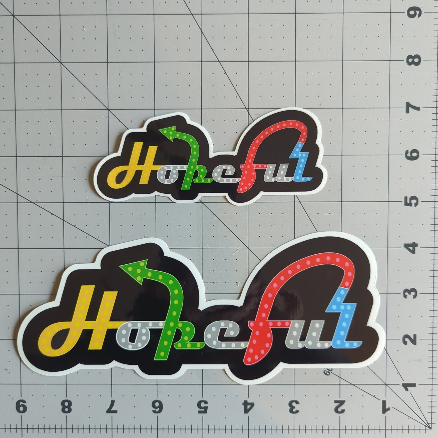 Hopeful stickers