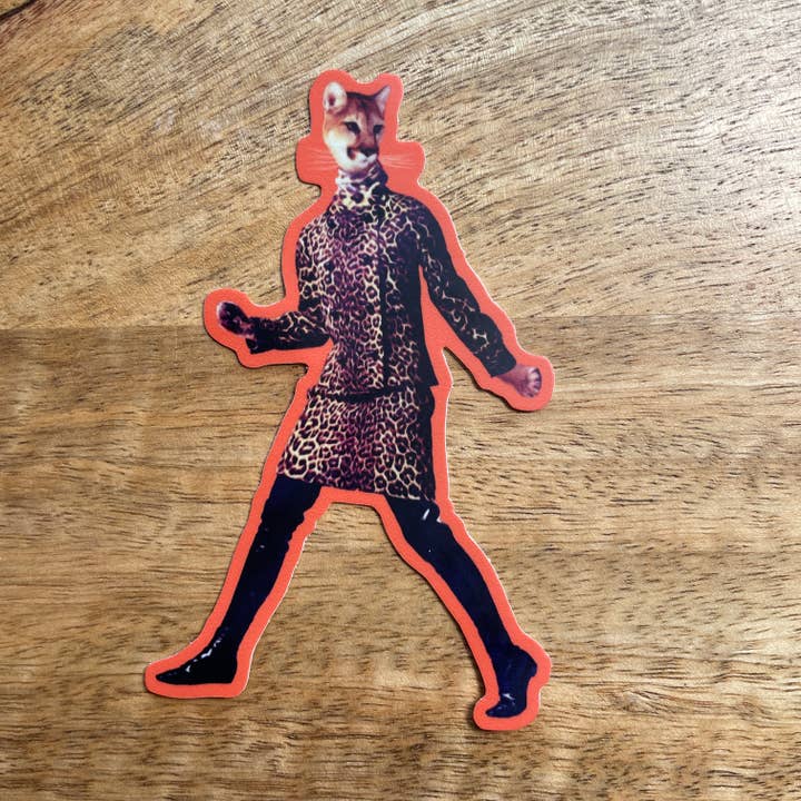 Colossal Sanders animal stickers