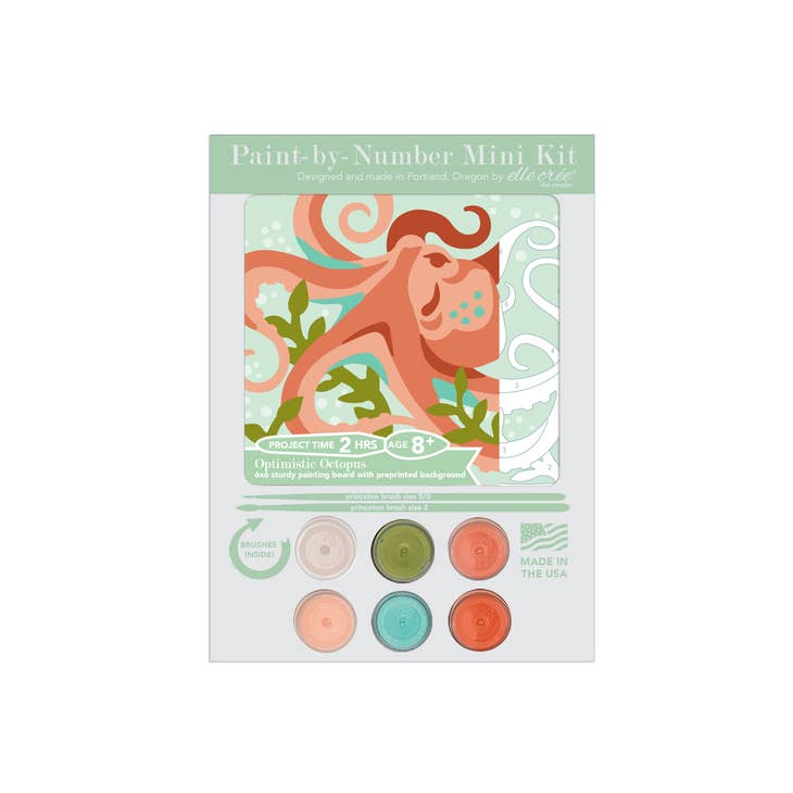 Paint-by-number KID kits