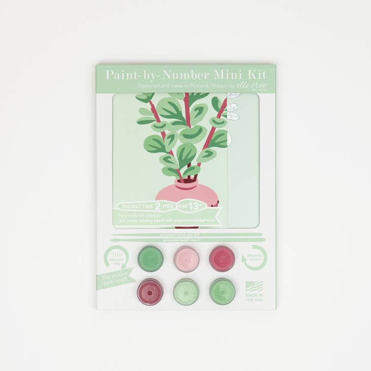 Paint-by-number MINI kits
