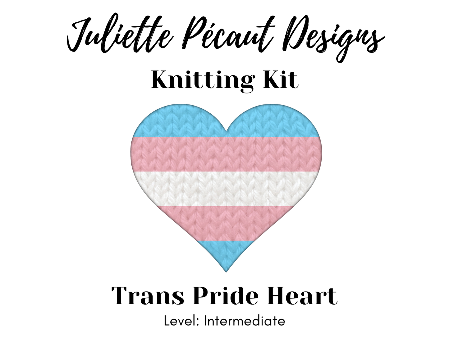 Pride Hearts knitting kits