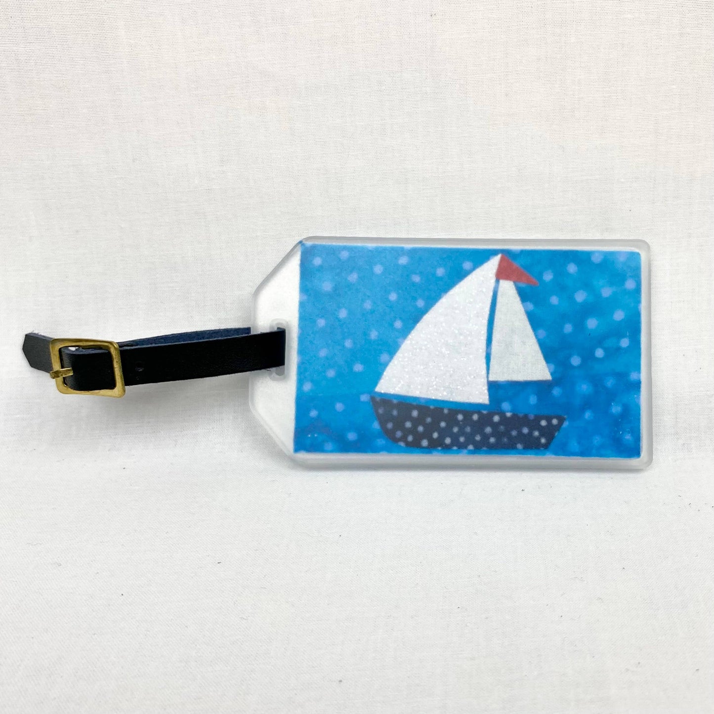 Sailboat Luggage Tag