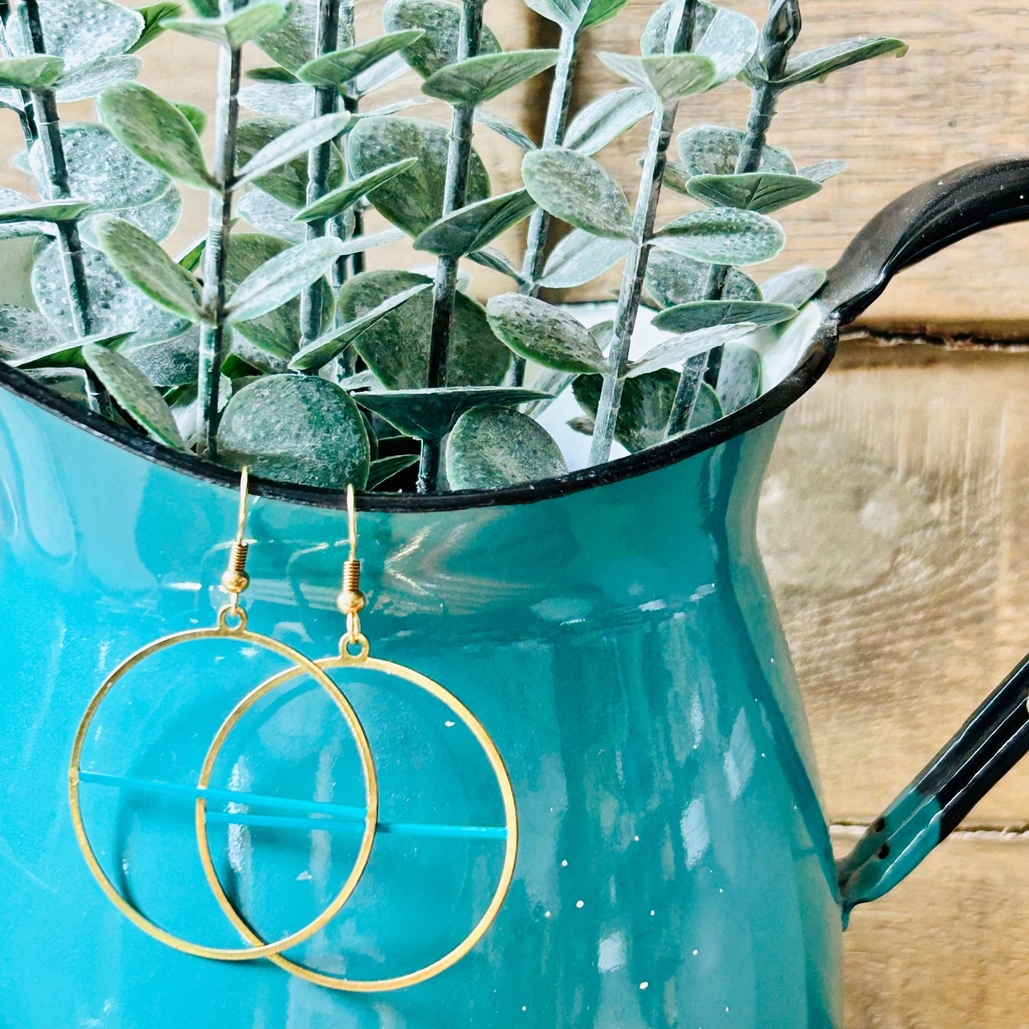 Horizon Line Jade Earrings