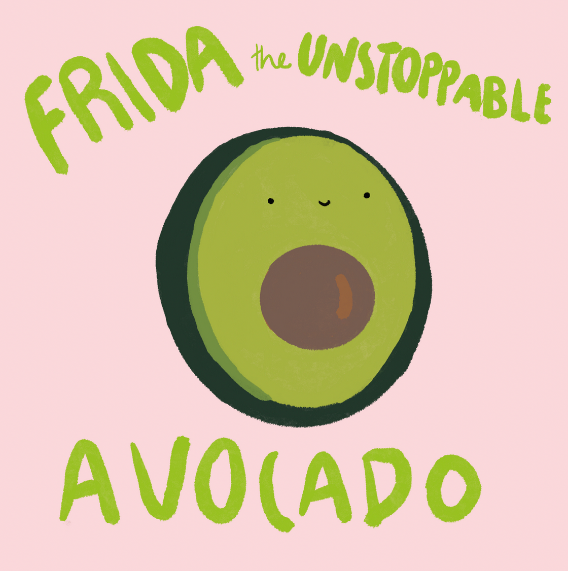 Frida the Unstoppable Avocado stitchin' kit