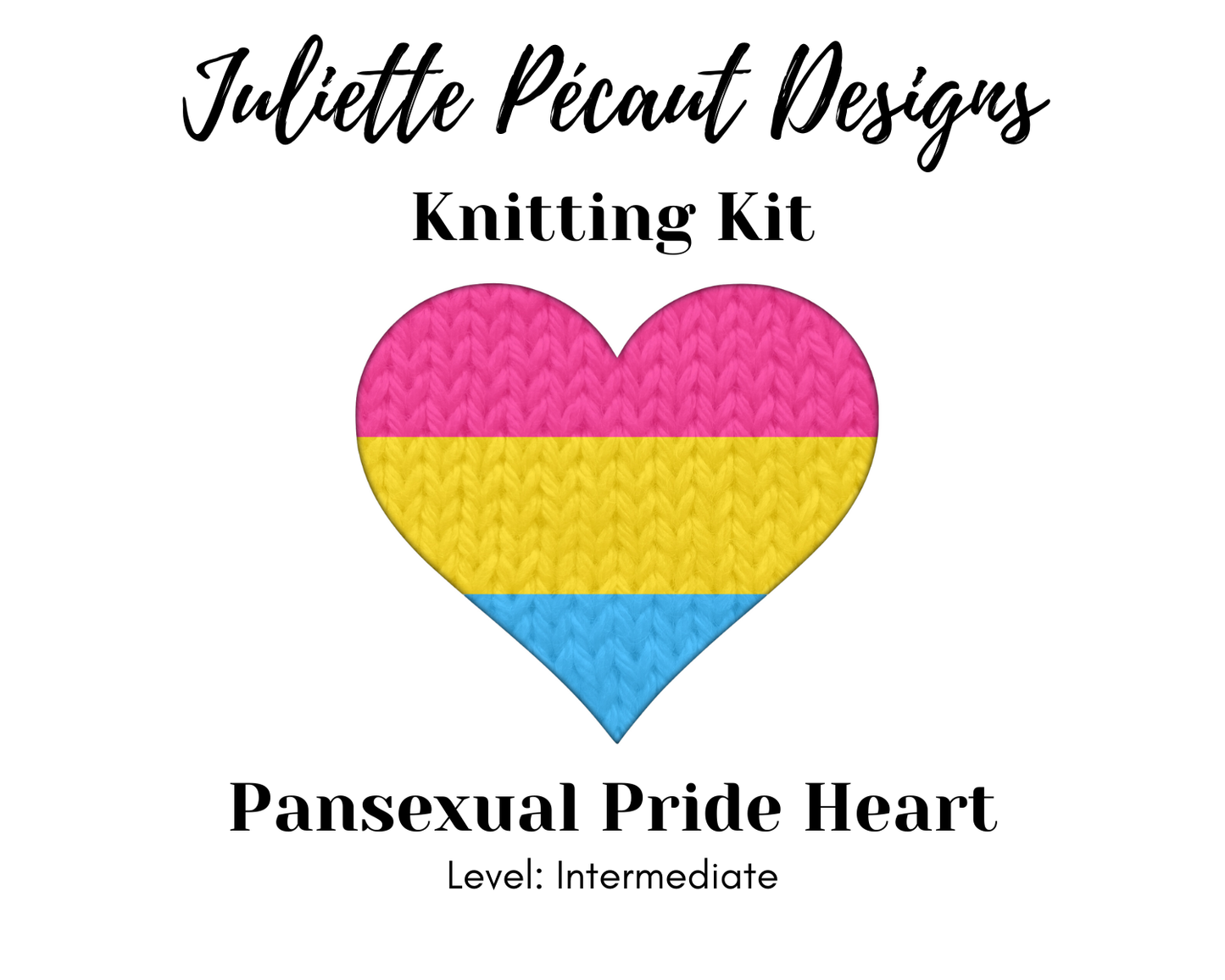 Pride Hearts knitting kits