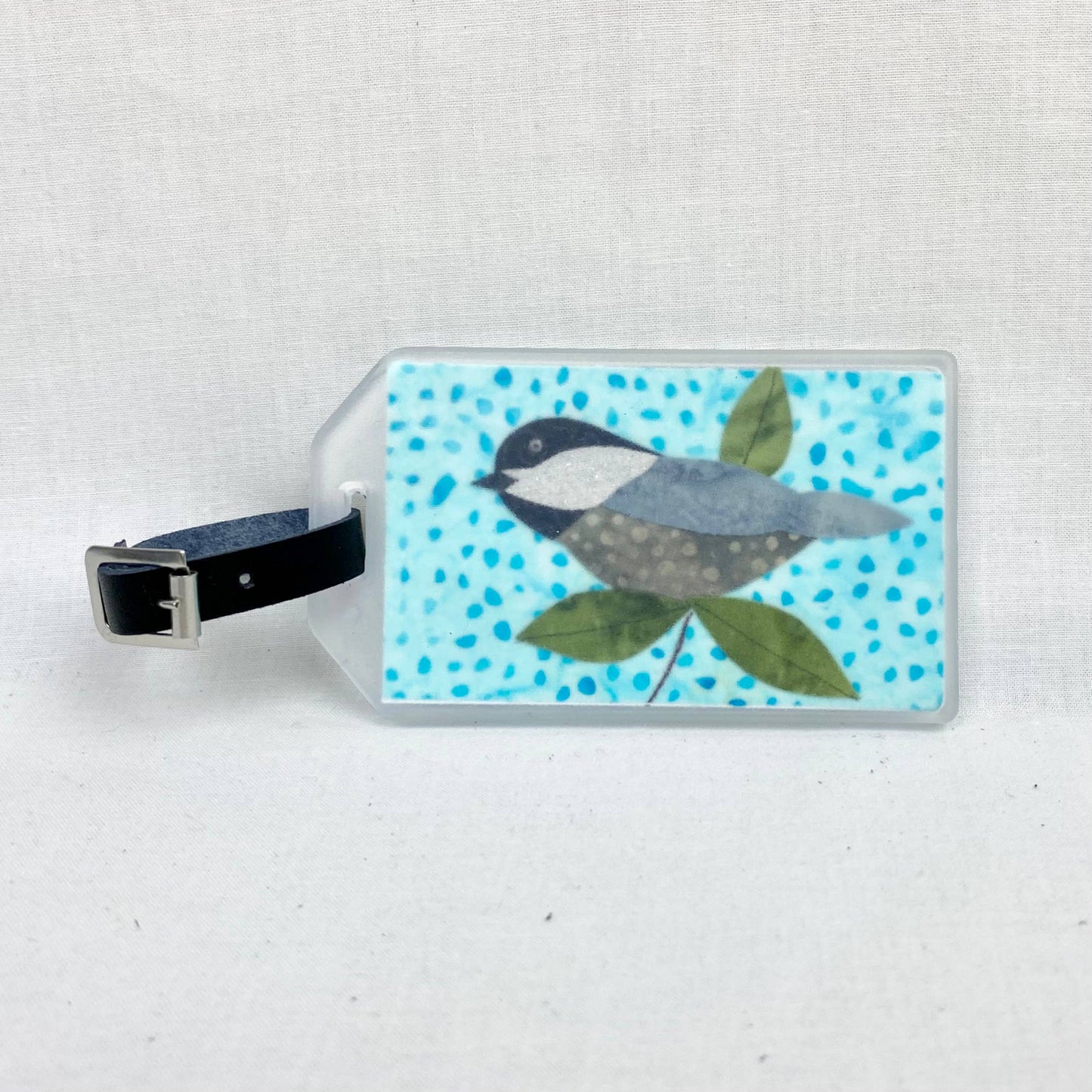 Chickadee Luggage Tag