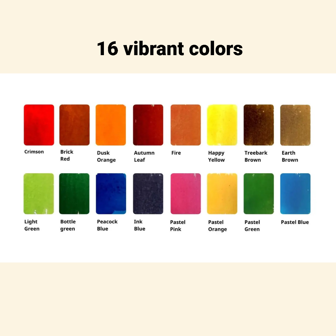 Colorsheets: Autumn (16 colors)