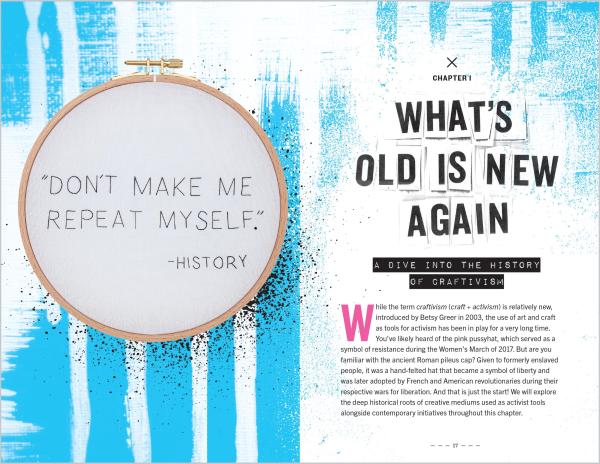 Let's Move the Needle: an Activism Handbook for Artists, Crafters, Creatives, and Makers