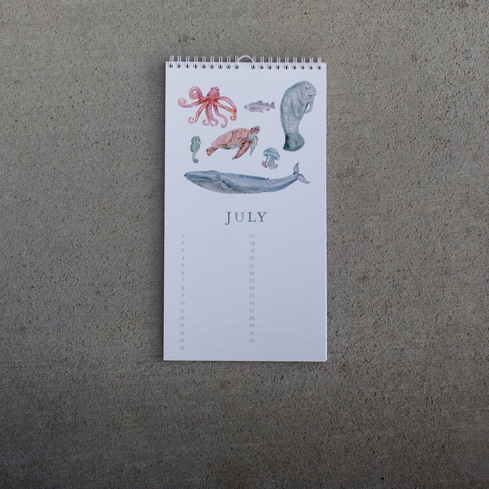 Nature Walk perpetual calendar