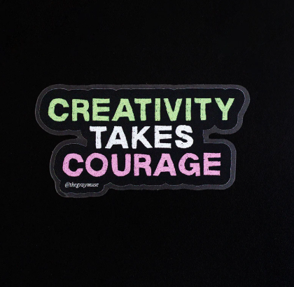 Gray Muse stickers