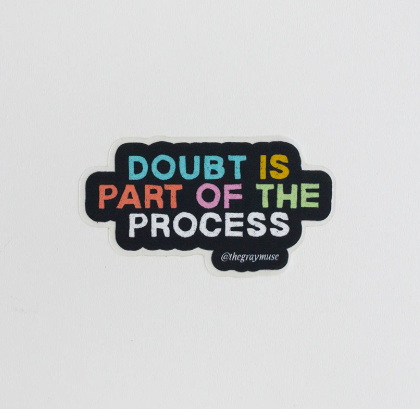 Gray Muse stickers