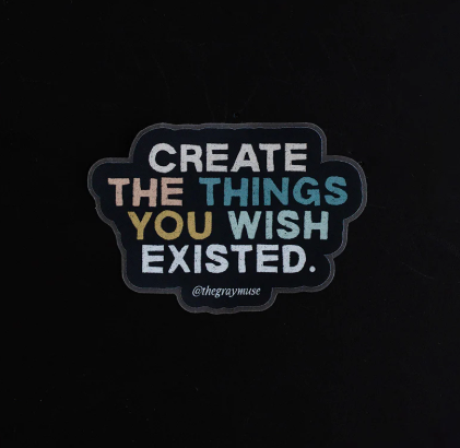 Gray Muse stickers
