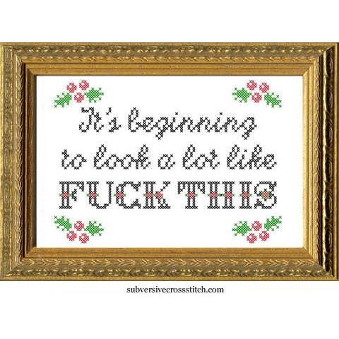 *HOLIDAY* Subversive Cross Stitch kits