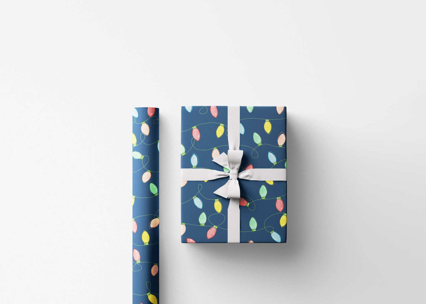 Gift Wrap - bright lights