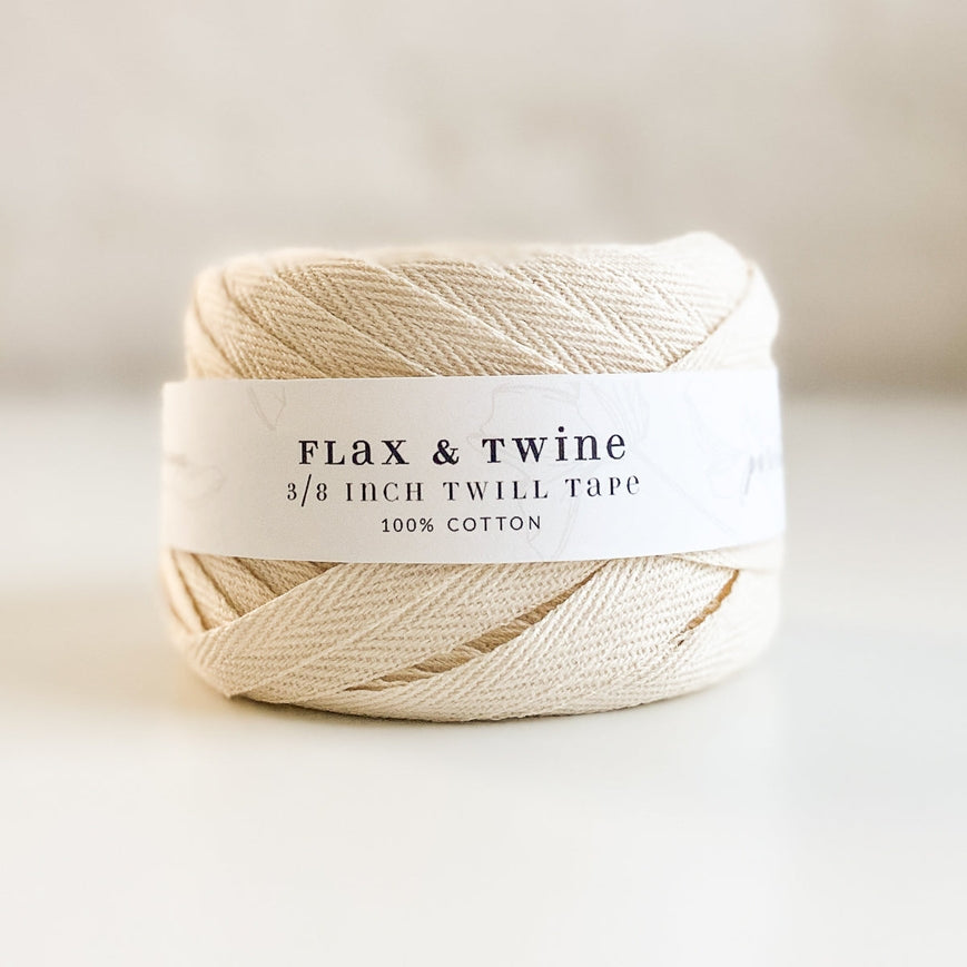 Cotton twill tape (3/8th")