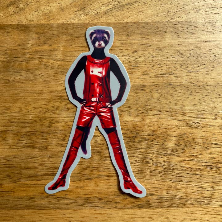 fashionista animal stickers