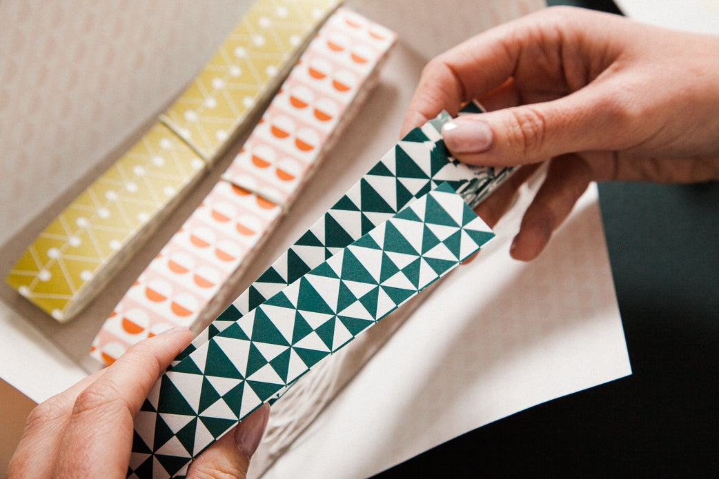Origami star garland kit