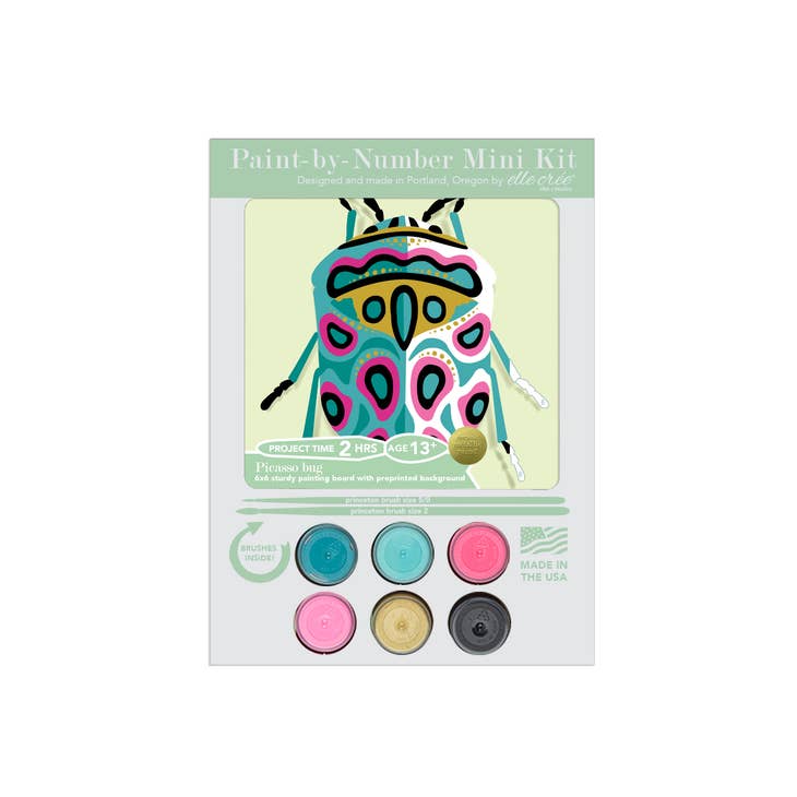 Paint-by-number KID kits