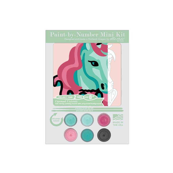 Paint-by-number KID kits