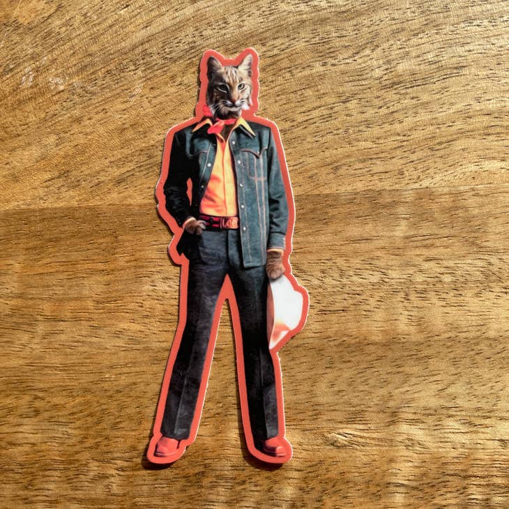 Colossal Sanders animal stickers