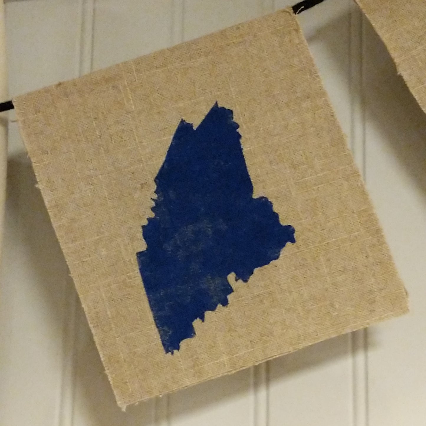 Linen flag buntings