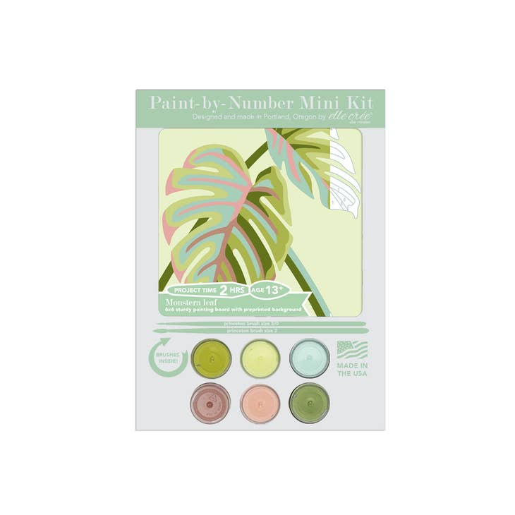 Paint-by-number MINI kits