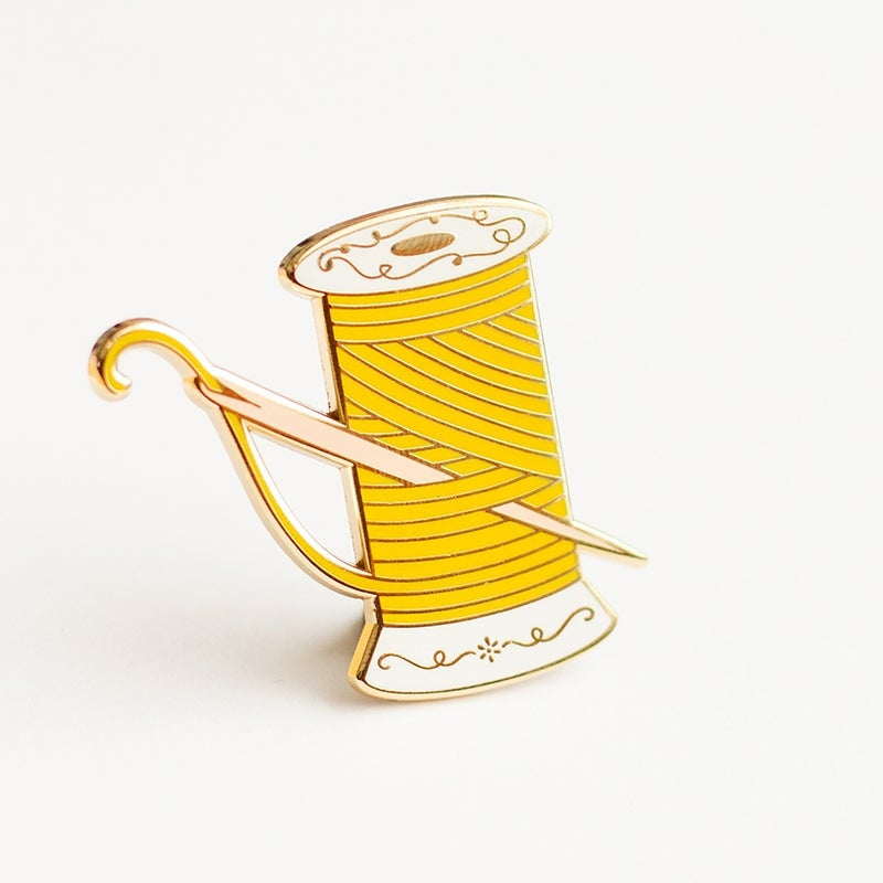 Gray Muse enamel pins