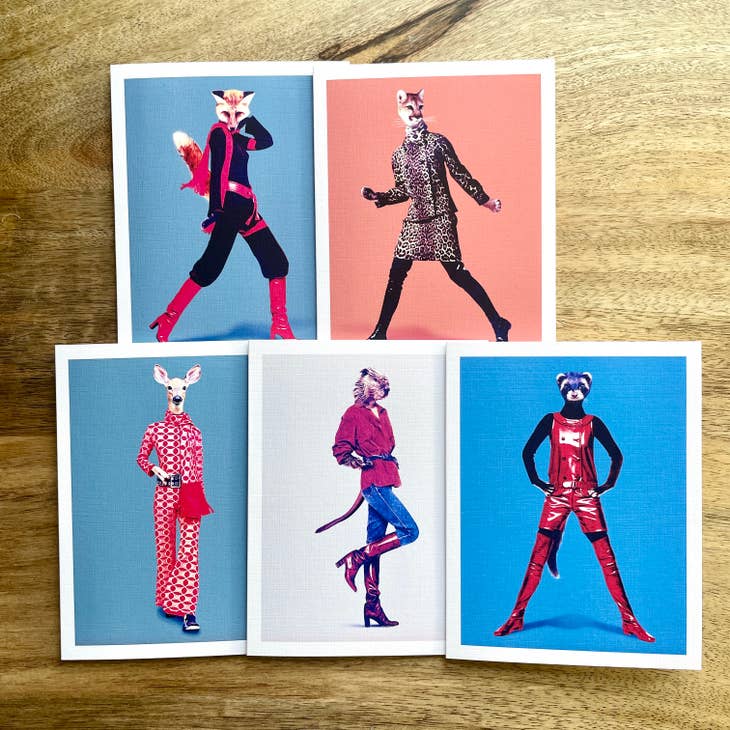 Colossal Sanders greeting cards