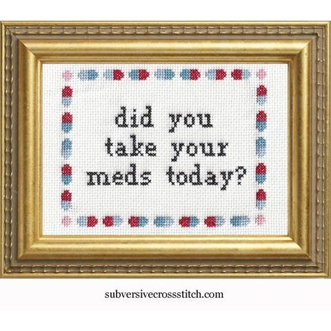 Subversive Cross Stitch kits