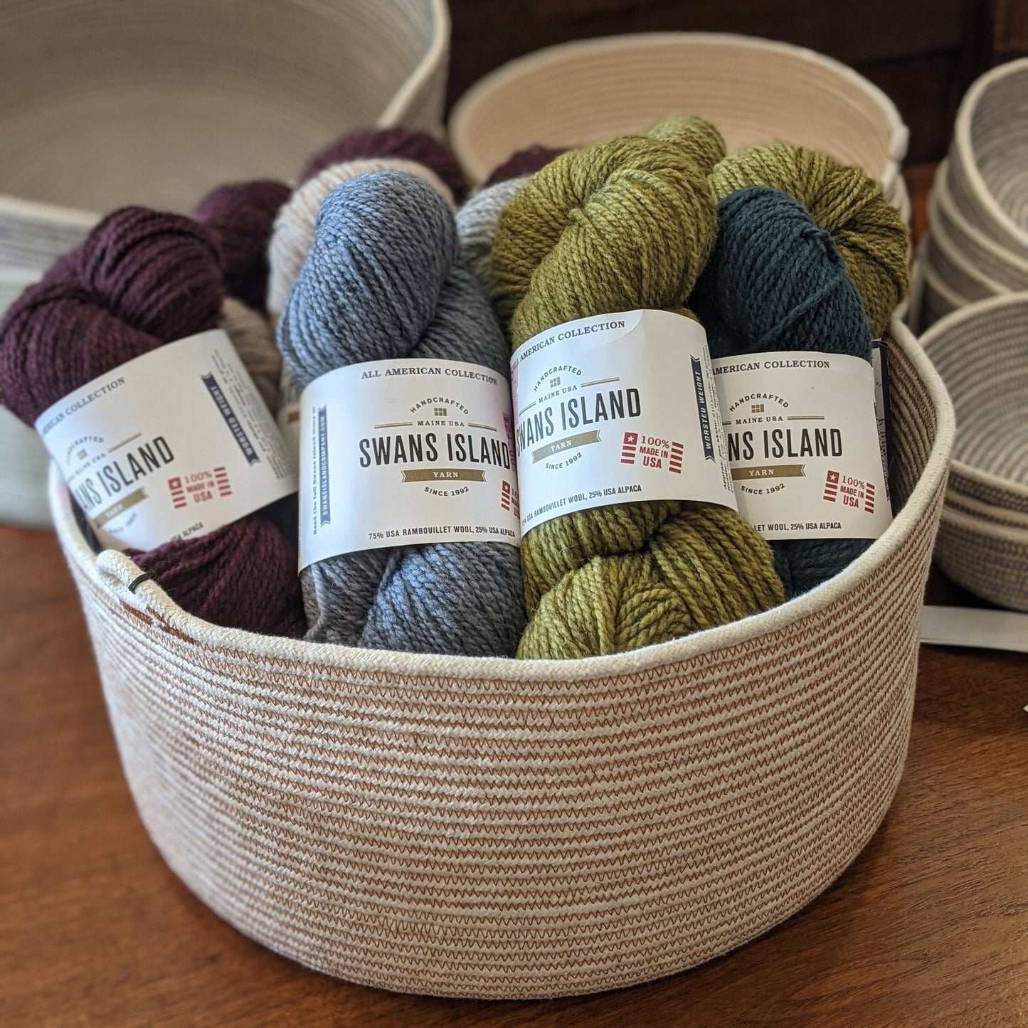 Rope baskets