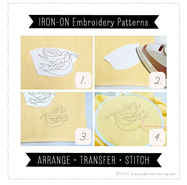 Seasonal Embroidery Iron-on Transfers by Loops & Threads®
