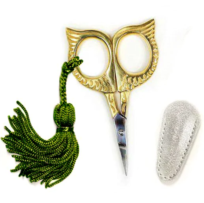 Owl embroidery scissors