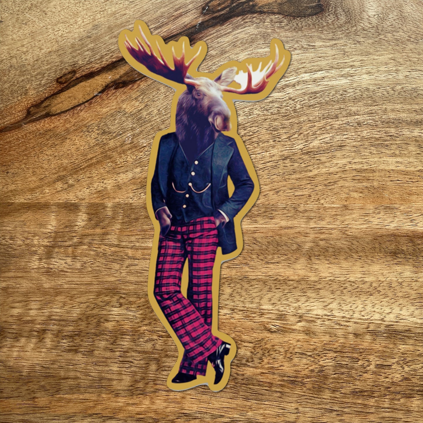 Colossal Sanders animal stickers