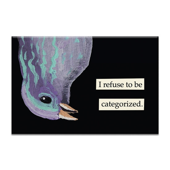 troubled bird magnets