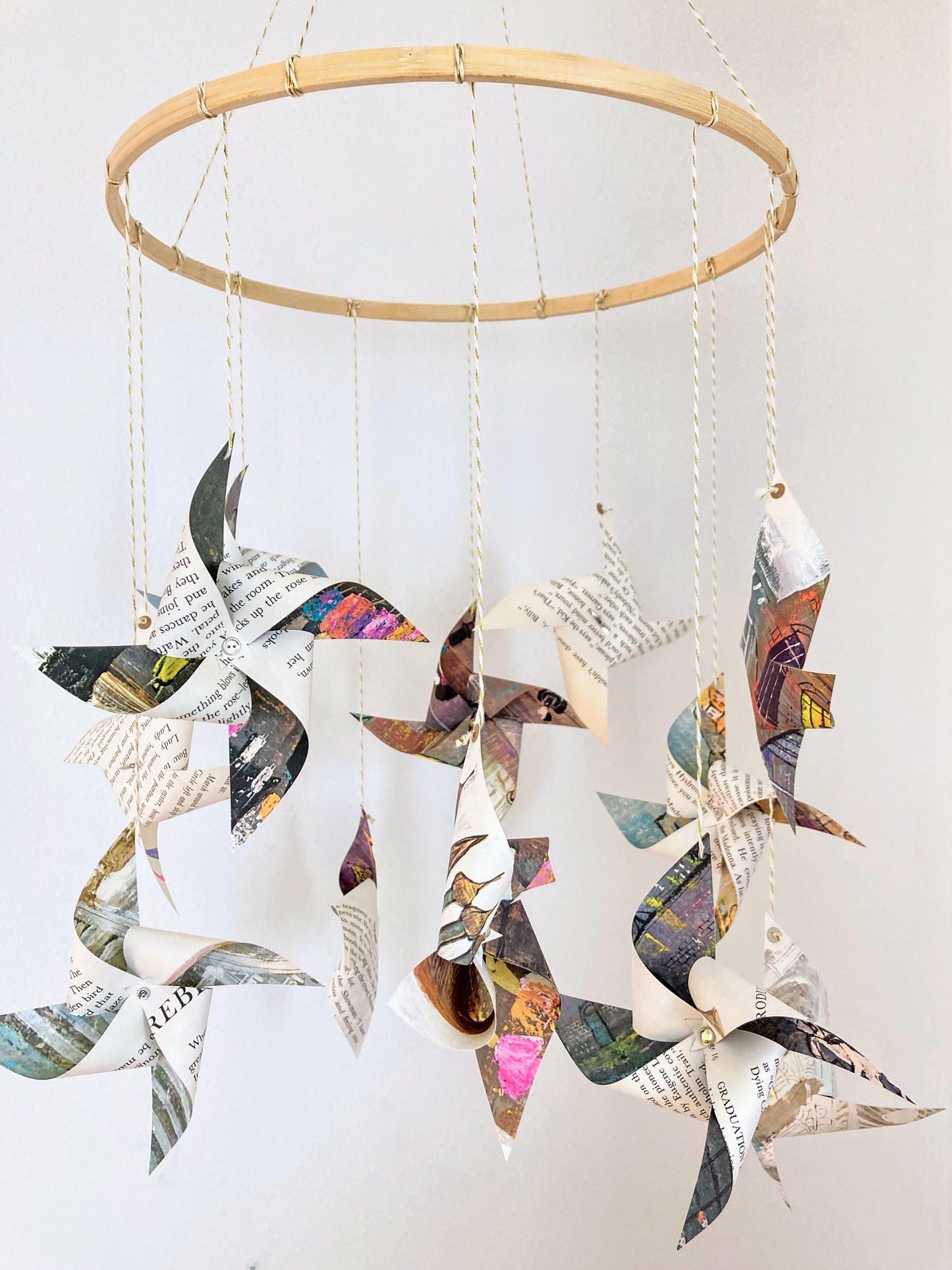 Pinwheel mobile