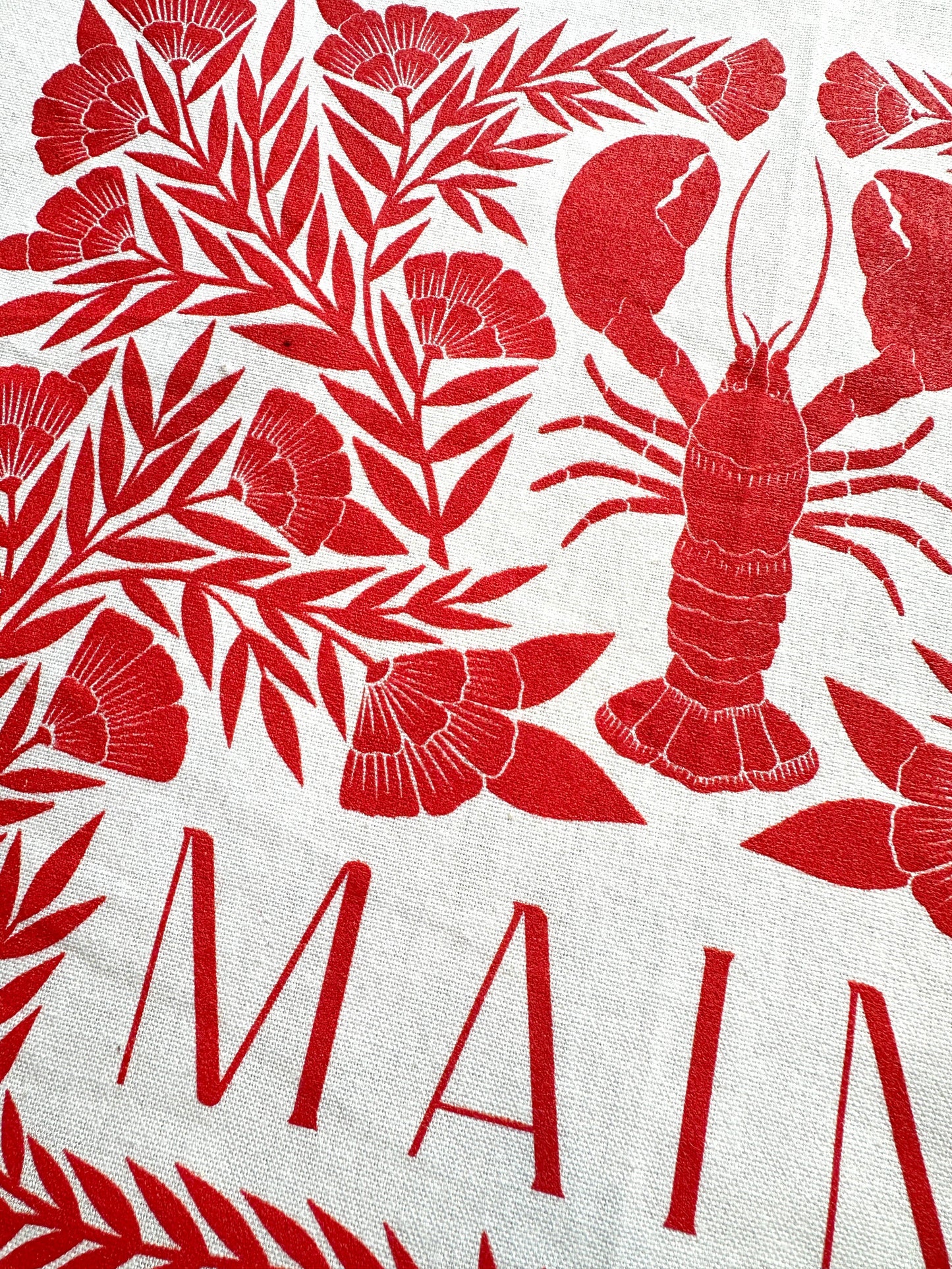 Maine Lobster Tea Towel