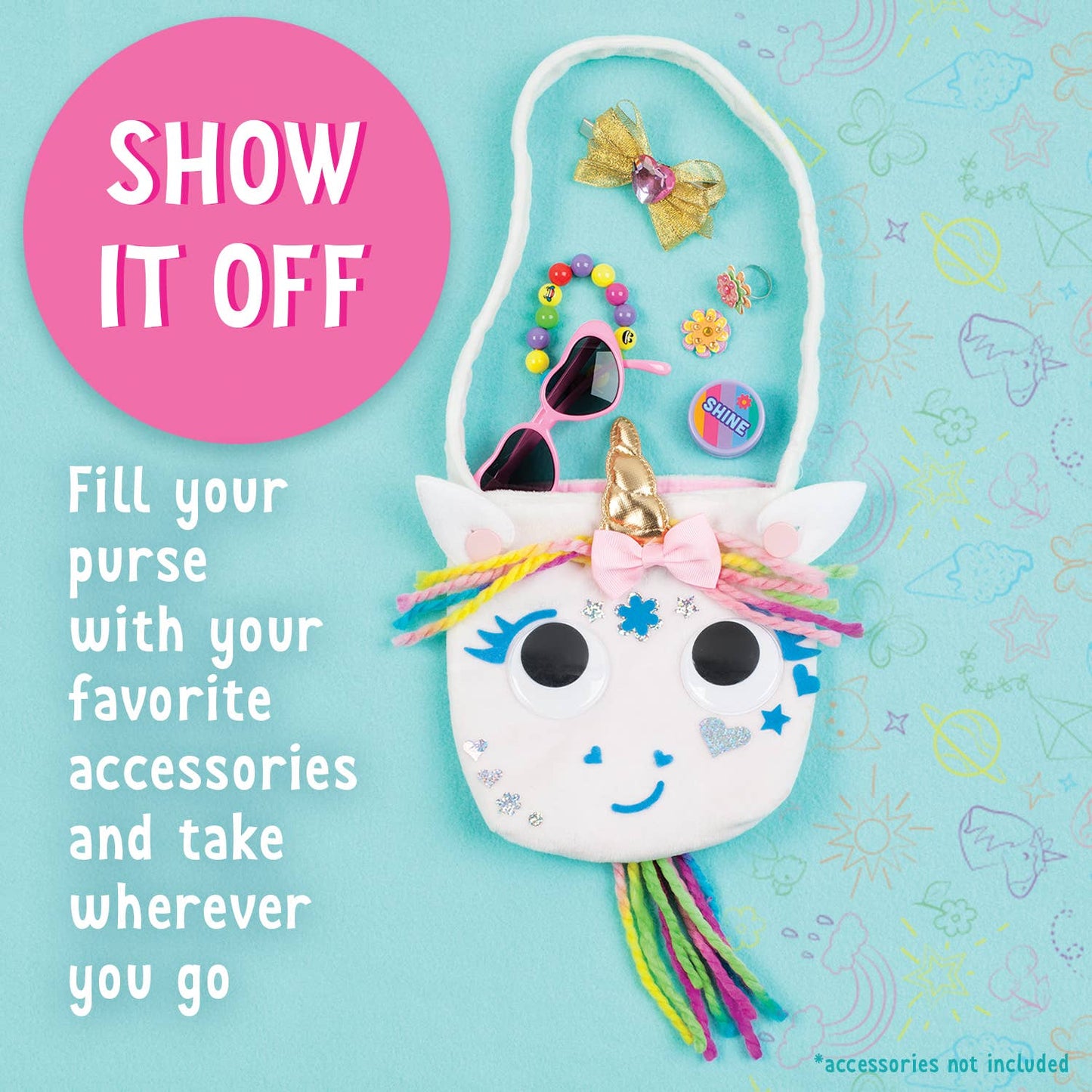 No-Sew Unicorn Purse kit