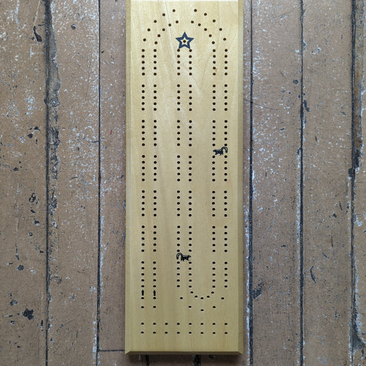 continuous cribbage board