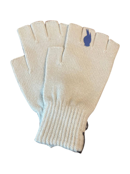 Flip 'em the bird gloves (blue / gray)